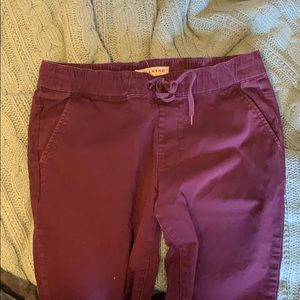 Maroon joggers PAC SUN